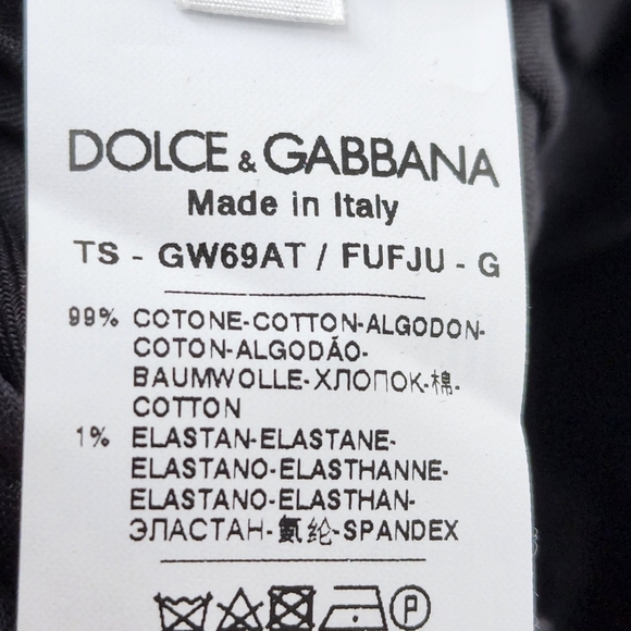 Dolce & Gabbana Men's Buckle Detail Tailored Trouser - IT44 - Picture 5 of 6